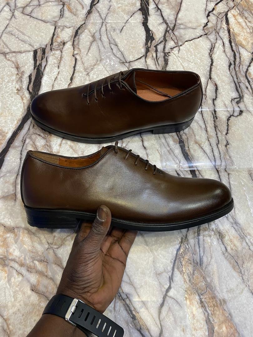 2025/12/1003133353.jpg Chaussures de ville classique en cuir veritable pour hommes, confortables – Image 1