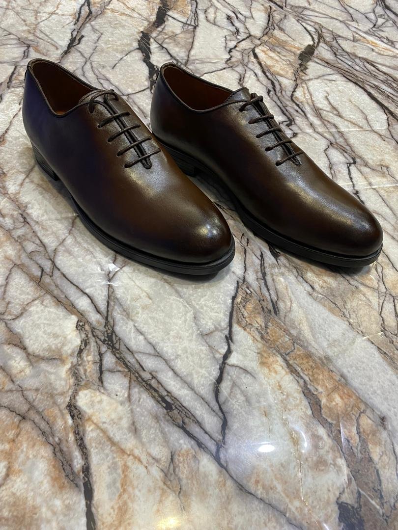 2025/12/1003133356-1.jpg Chaussures de ville classique en cuir veritable pour hommes, confortable – Image 1