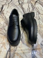 Chaussures de ville classique en cuir veritable pour hommes, confortable – Image 2