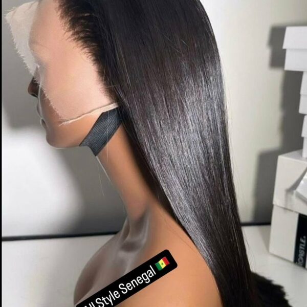 cheveux  indienne 18" - frontale