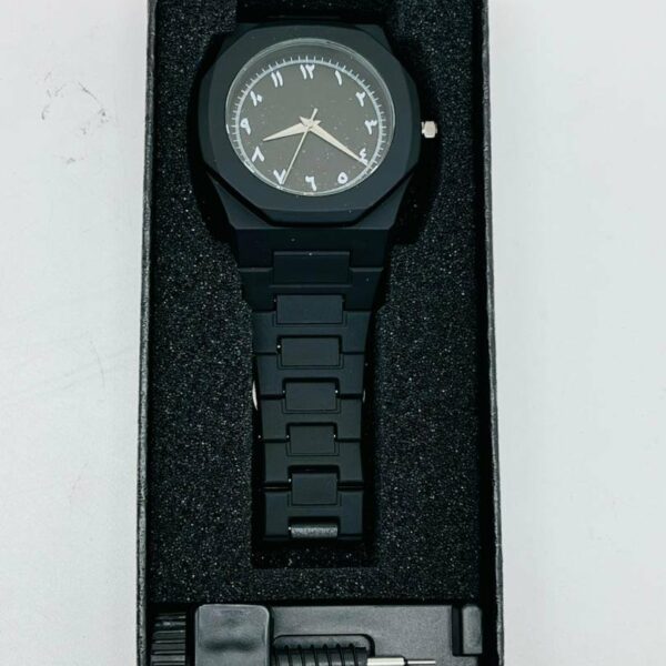 Montre de classe élégante + 𝗯𝗼𝗶𝘁𝗲 + 𝗱𝗲𝗺𝗼𝗻𝘁𝗲 𝗺𝗮𝗶𝗹𝗹𝗼𝗻𝘀 – Style intemporel et raffiné