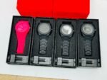 lot de 4 Montres de classe élégante + 𝗯𝗼𝗶𝘁𝗲 + 𝗱𝗲𝗺𝗼𝗻𝘁𝗲 𝗺𝗮𝗶𝗹𝗹𝗼𝗻𝘀 – Style intemporel et raffiné
