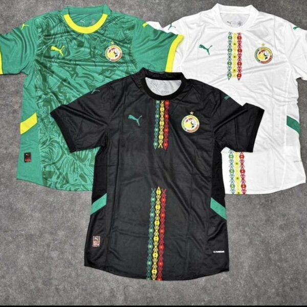 lot de 3 maillots Sénégal original player -