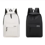 Sac à dos de style coréen Simple et tendance, grande capacité, polyvalent, pour Couple, Design Unique, sac d'école pour étudiants – Image 5