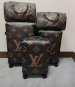 Lot de 3 valises et 2sacs premium haut de gamme - élégance, confort et durabilité - style chic - luxe - collection signature – Image 2