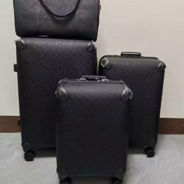 Lot de 3 valises et 2sacs premium haut de gamme - élégance, confort et durabilité - style chic - luxe - collection signature