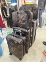 Lot de 3 valises et 2sacs premium haut de gamme - élégance, confort et durabilité - style chic - luxe - collection signature