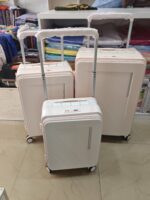 Lot de 3 valises premium haut de gamme - élégance, confort et durabilité - style chic - luxe - collection signature - – Image 8