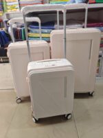 Lot de 3 valises premium haut de gamme - élégance, confort et durabilité - style chic - luxe - collection signature - – Image 7