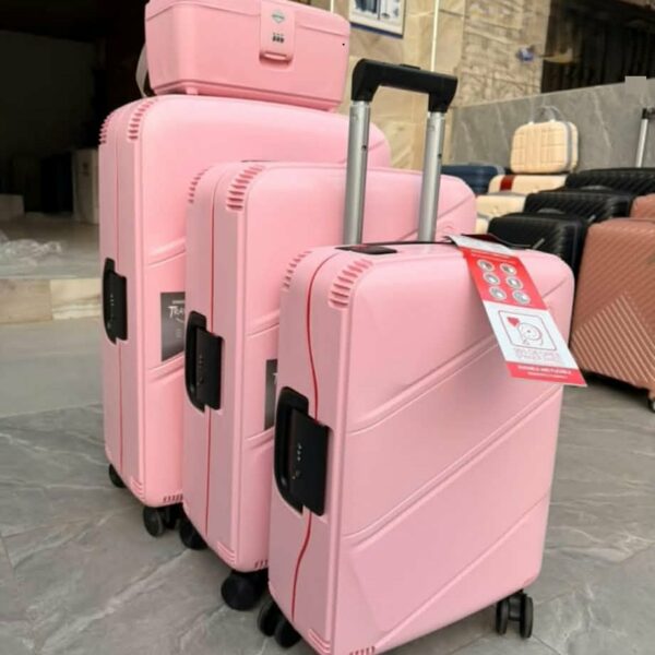 lot de 3 valises + valisette en coque dure qualité premium