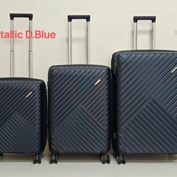 lot de 3 valises en silicone - double fermeture - anti-vol - incassable - version européenne - qualité premium