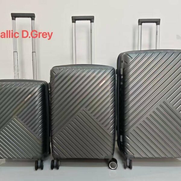 lot de 3 valises en silicone - double fermeture - anti-vol - incassable - version européenne - qualité premium