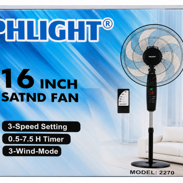 lot de 2 Ventilateurs sur pied – Puissant, silencieux et réglable