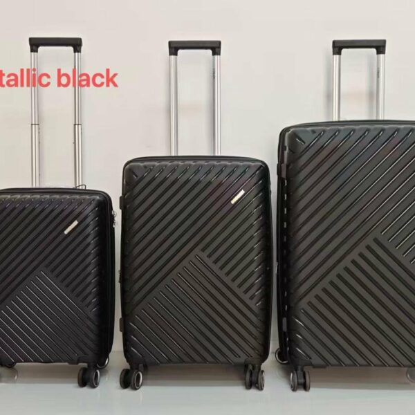 lot de 3 valises en silicone - double fermeture - anti-vol - incassable - version européenne - qualité premium