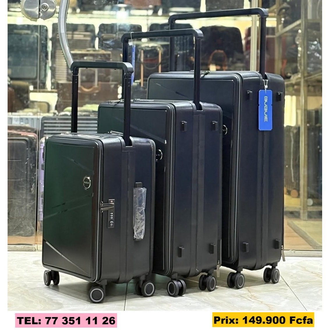2026/08/346872.jpg lot de 3 Valise Premium Haut de Gamme – Image 1