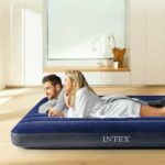 Matelas gonflable manuel - 2 places -  oreillers offerts – Image 2