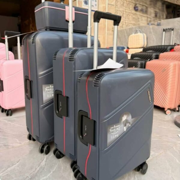 lot de 3 valises + valisette en coque dure qualité premium