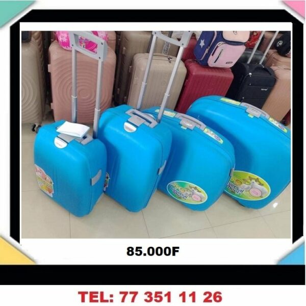 lot de 4 valises en coque dure qualité premium