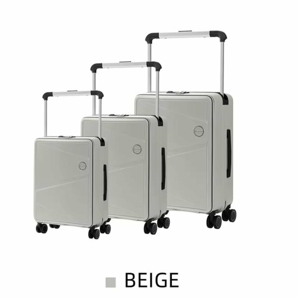 lot de 3 valises en carbone  - incassable - haut de gamme - qualité premium