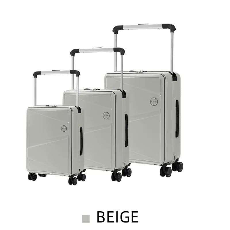 2026/08/451080.jpg lot de 3 valises en carbone - incassable - haut de gamme - qualité premium – Image 1
