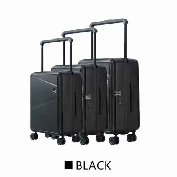 lot de 3 valises en carbone  - incassable - haut de gamme - qualité premium