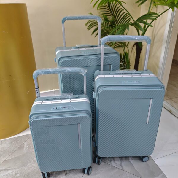 lot de 3 valises en silicone  - incassable - haut de gamme - qualité premium