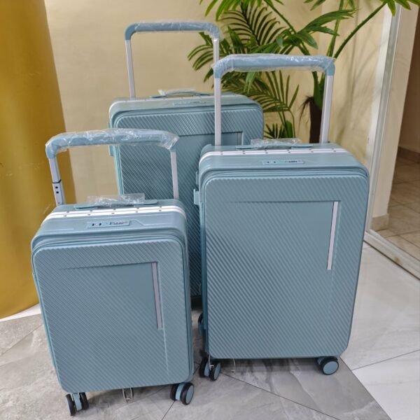 lot de 3 valises en silicone  - incassable - haut de gamme - qualité premium