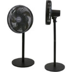 lot de 2 Ventilateurs sur pied – Puissant, silencieux et réglable – Image 4