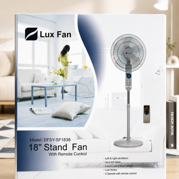 Ventilateur sur pied – Puissant, silencieux et réglable