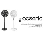 lot de 2 Ventilateurs sur pied – Puissant, silencieux et réglable
