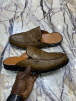 chaussure babouche moderne en cuir 100% – Image 2