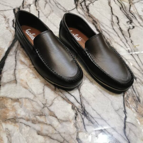 mocassin en cuir 100% original classe et élégant