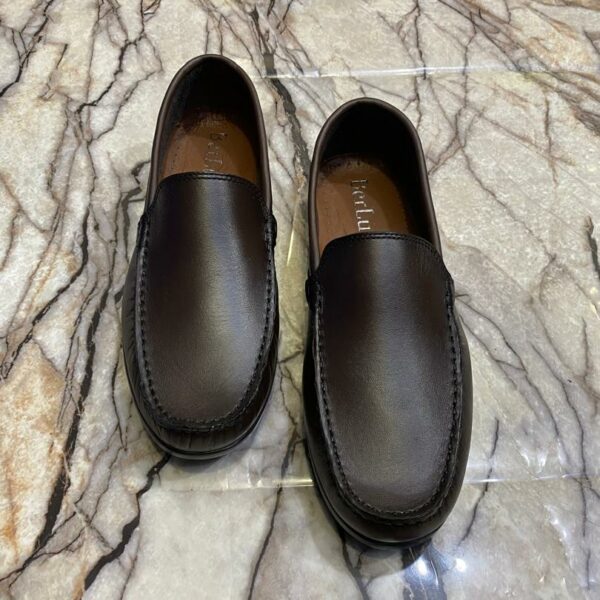 mocassin en cuir 100% original classe et élégant