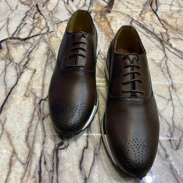 Chaussures de Ville en Cuir 100% Véritable élégant