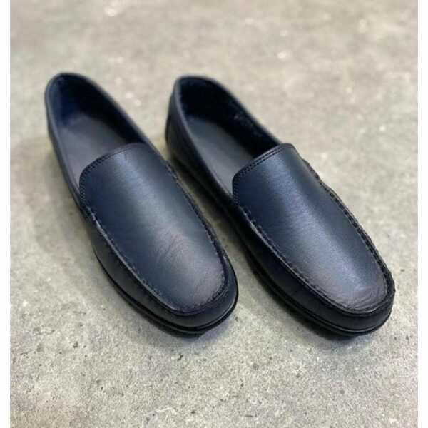 mocassin en cuir 100% original classe et élégant