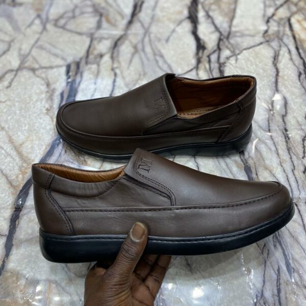 Chaussures de Ville en Cuir 100% Véritable élégant