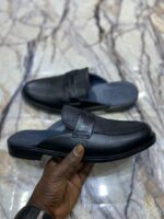 chaussure babouche moderne en cuir 100% – Image 2