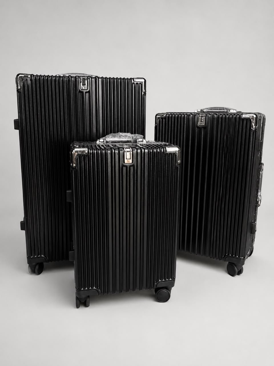 2026/09/404613.jpg lot de 3 valises en coque dure qualité premium – Image 1