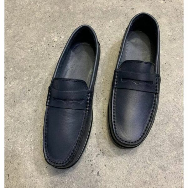 mocassin en cuir 100% original classe et élégant