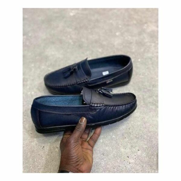 mocassin en cuir 100% original classe et élégant