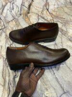 Chaussures de Ville en Cuir 100% Véritable élégant