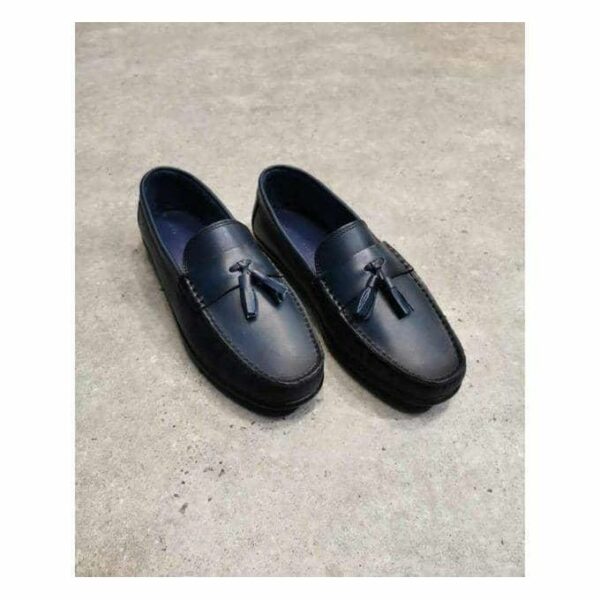 mocassin en cuir 100% original classe et élégant