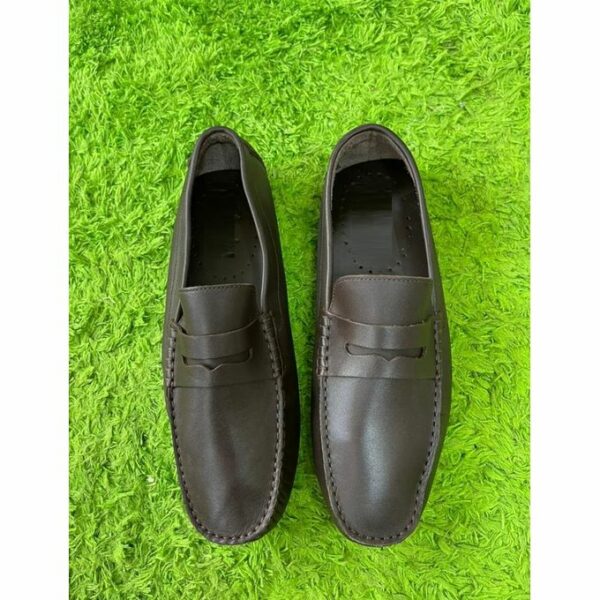 mocassin en cuir 100% original classe et élégant