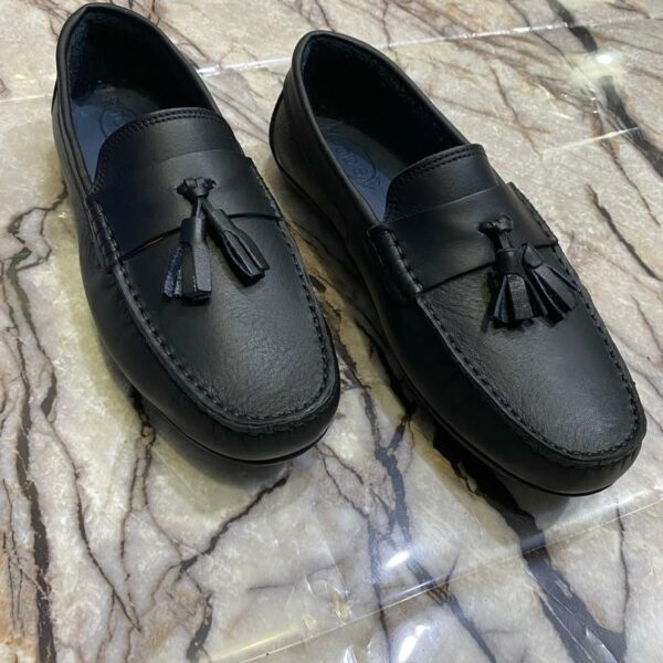 mocassin en cuir 100% original classe et élégant