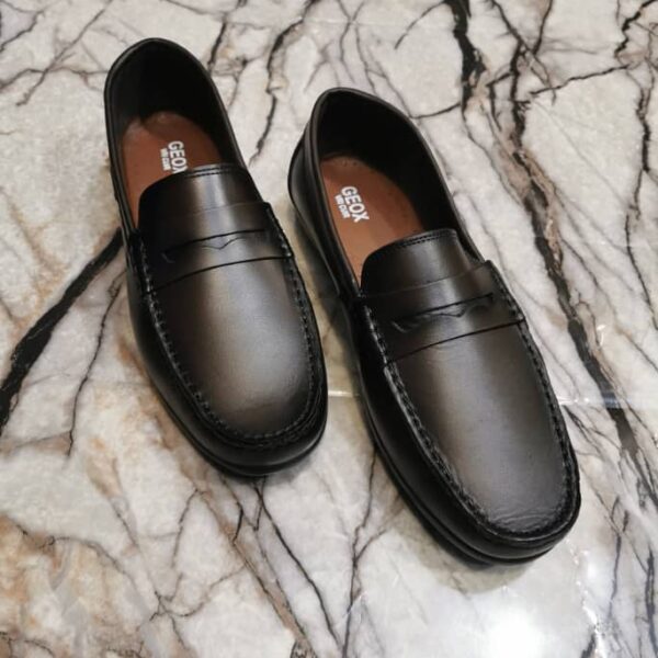 mocassin en cuir 100% original classe et élégant