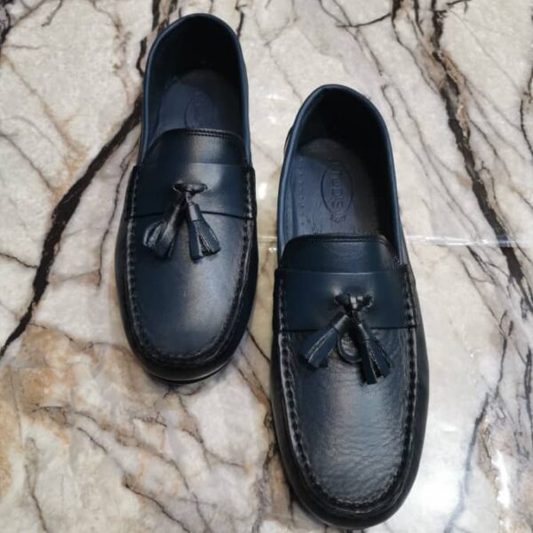 mocassin en cuir 100% original classe et élégant