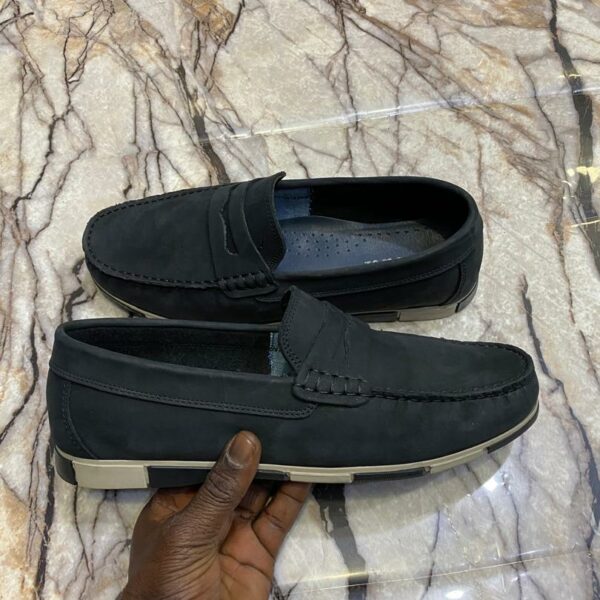 Chaussures de Ville en daim 100% Véritable élégant